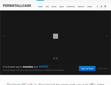 Tablet Screenshot of perinstallcash.com